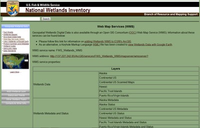 National Wetlands Inventory 