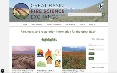 Great Basin Fire Science Exchange