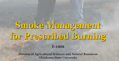 Smoke Management for Prescribed Burning