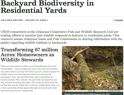 Wildlife Management Institute Outdoor News Bulletin July 2025